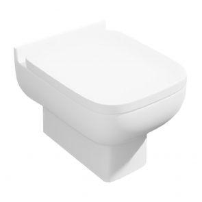 Prestige Options 600 Rimless Back to Wall Toilet - Soft Close Seat