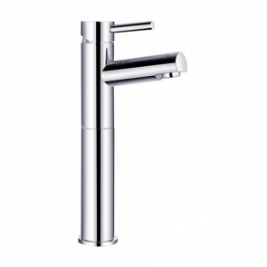 Prestige Plan Tall Mono Basin Mixer Tap - Chrome | Product Image