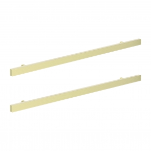 Prestige Purity Handle 500mm - Brushed Brass (Pack of 2) | Product Image