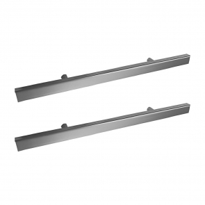 Prestige Purity Handle 500mm - Matt Silver (Pack of 2) | Product Image