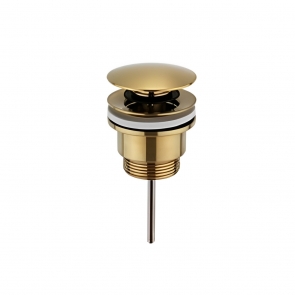 Pretsige Universal Basin Waste - Brushed Brass