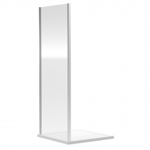 Delphi Expressions Chrome Shower Door Side Panel 700mm - 6mm Glass