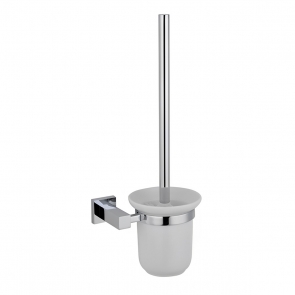 RAK Cubis Toilet Brush and Holder Wall Mounted - Chrome
