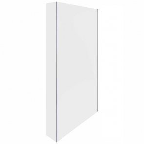 Rak Feeling Fixed Return Panel 2000mm High x 250mm Wide - Chrome