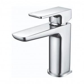 RAK Moon Mini Mono Basin Mixer Tap with Clicker Waste - Chrome