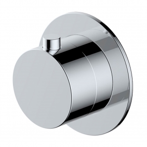 RAK Petit Round Concealed Diverter For Dual Outlet- Chrome