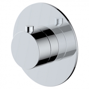RAK Petit Round Thermostatic Concealed Shower Valve - Chrome