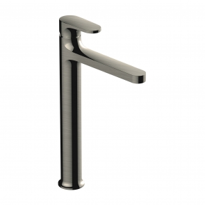 RAK Portofino Tall Basin Mixer Tap Without Waste - Brushed Nickel