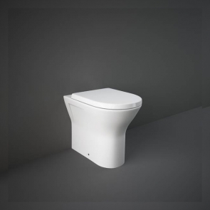 RAK Resort Rimless Back to Wall Toilet - Soft Close Seat