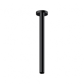 RAK Ceiling Mounted Shower Arm 300mm Length - Matt Black