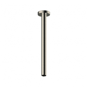 RAK Ceiling Mounted Shower Arm 300mm Length - Brushed Nickel