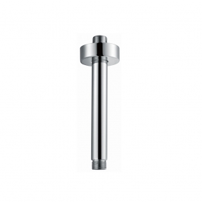 RAK Ceiling Mounted Round Shower Arm 250mm Length - Chrome