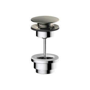 RAK Universal Clicker Basin Waste - Brushed Nickel | Product Image