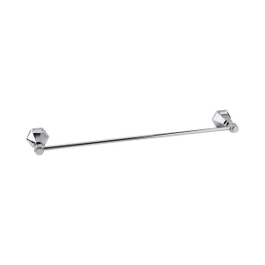 RAK Washington Single Towel Bar 600mm Wide - Chrome | Product Image
