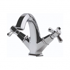 RAK Washington Mono Basin Mixer Tap Dual Handle - Chrome