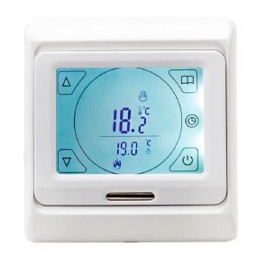 Redroom Touch Thermostat Control  with Air and Floor Sensor - 7 day Programmer & Frost Protection