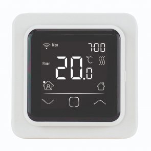 Redroom Wifi Enabled Thermostat Control with Air and Floor Sensor - 7 day Programmer & Frost Protection