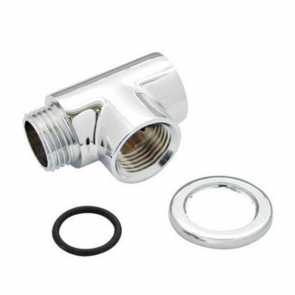 Redroom Thermostat T-Piece - Chrome