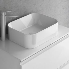 Royo Vida Worktop 800mm Wide - Gloss White