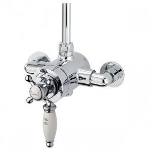 Sagittarius Fantasy Exposed Shower Valve Dual Handle - Chrome
