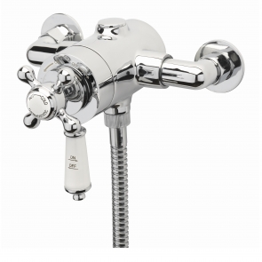 Sagittarius Kensington Exposed Thermostatic Shower Valve - Chrome