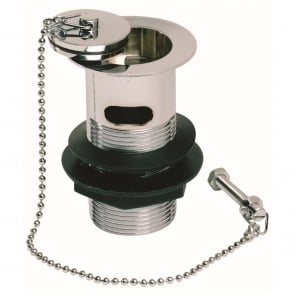 Sagittarius Basin Waste Solid Flange and Plug (Slotted)