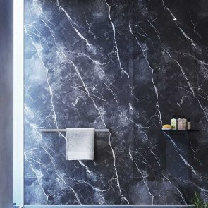 Showerwall Proclick MDF Shower Panel 1200mm Wide x 2440mm High - Phantom Marble