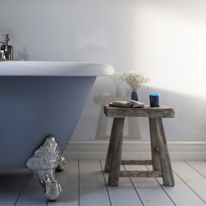 Showerwall Square Edge MDF Shower Panel 900mm Wide x 2440mm High - Pearlescent White