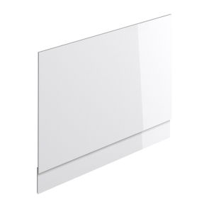 Signature Aalborg Bath End Panel 560mm H x 700mm W - White | Product Image