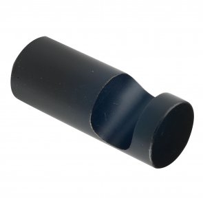 Signature Sofia Single Brass Robe Hook - Black