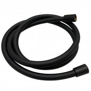 Vema Flexible PVC 1.5m Shower Hose - Black
