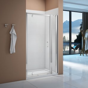 Merlyn Vivid Boost Inline Panel 150mm Wide - 6mm Glass | Product Image