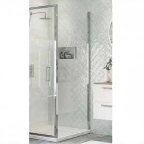 Signature Inca Shower Door Optional Side Panel 760mm Wide - 6mm Glass
