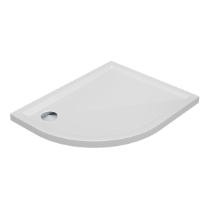 Signature Boundary Offset Quadrant Stone Resin Shower Tray 1000mm x 800mm Left Handed (inc Waste) | Product Image