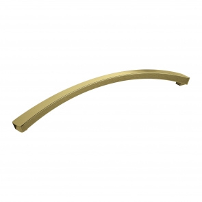 Signature Bow Handle 170mm Wide Single - Brushed Brass