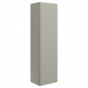 Signature Celeste Wall Hung 1-Door Tall Unit 350mm Wide - Matt Latte