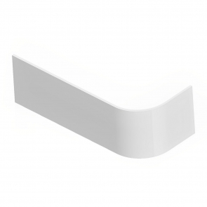 Signature Boost J-Shape Acrylic Corner Bath Panel - 1700mm x 725mm (Cut to Size)