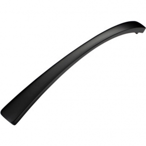 Signature Bow Shape Handle and Screws 170mm Wide Single - Matt Black
