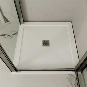 Signature Grade Square Shower Tray 900mm x 900mm (inc Waste) | Product Image