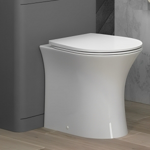 Signature Indus Back to Wall Rimless Toilet - Soft Close Seat | Product Image