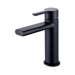 Signature Onyx Basin Mixer Tap Single Handle - Matt Black