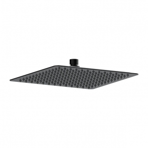 Signature React Ultraslim Square Shower Head 250mm x 250mm - Matt Black