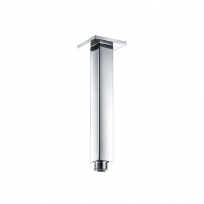 Signature Square Ceiling Mounted Shower Arm 180mm Length - Chrome