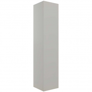 Signature Umea Wall Hung 1-Door Tall Unit 350mm Wide - Matt Latte