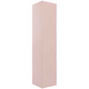 Signature Umea Wall Hung 1-Door Tall Unit 350mm Wide - Matt Antique Rose