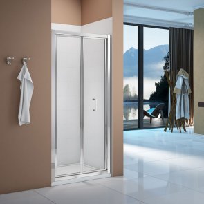 Merlyn Vivid Boost Bi-Fold Shower Door 1000mm Wide - 6mm Glass | Product Image