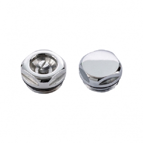 S4H Airvent and Blanking Plug - Chrome | Product Image