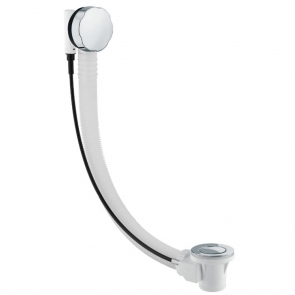 Trojan Fenflow Bath Pop Up Waste with Flexible OverFlow - Chrome