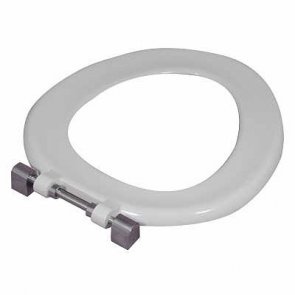 Twyford Sola Toilet Seat Ring 350mm Wide - White