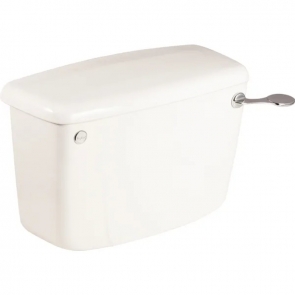 Twyford Classic 6 L Single Flush Lever Cistern with Bottom Inlet- White | Product Image